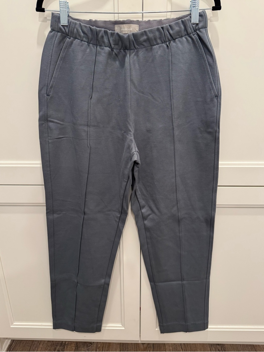 Everlane Casual Jogger Pants in Slate Blue/Grey